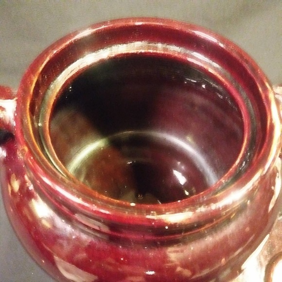 Dark Brown Ceramic Bean Pot USA - Picture 6 of 12